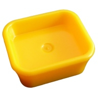 Lego miska, světle oranžová (93082c BRIGHT LIGHT ORANGE)